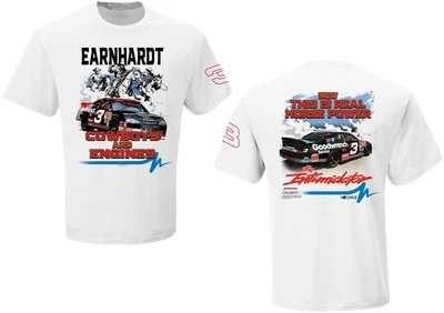 Dale Earnhardt T-shirt - Cowboys & Engines - SIZE: LARGE - NEW W/ TAG - Image 1 of 3