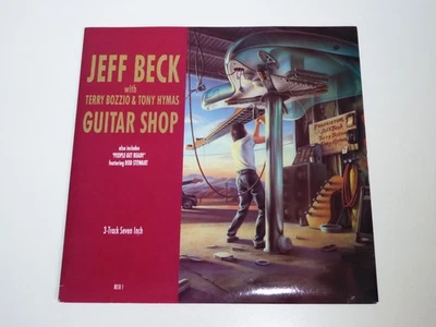 JEFF BECK GUITAR SHOP   7" SINGLE VINYL RECORD 1989 - Image 1 of 4