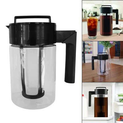 Cold Tea Brewing Coffee Maker Cold Tea Brewing Pitcher for Camping Cafe - Image 1 of 4