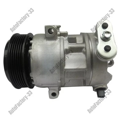 55701201 AC Compressor 12V for Fiar Punto Grande Sedici Bravo II Lancia Musa 1.6 - Image 1 of 4