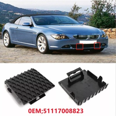 Front Lower L&R Bumper Cover Grille Fits 2004 2005-2007 BMW E63 E64 645Ci 650i/ - Image 1 of 4