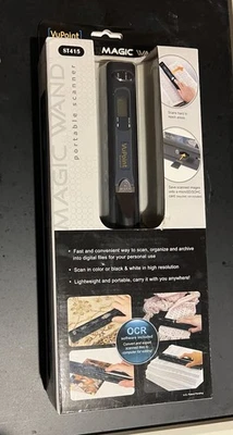 VuPoint Magic Wand ST415 Handheld Scanner New in Sealed Box^^^enhanced 900 DPI - Image 1 of 2