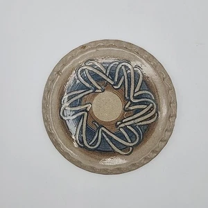 Vintage 1988 Jugtown Ware 6-7/8" sottopiumino di Charlie Moore Seagrove NC Pottery - Foto 1 di 5