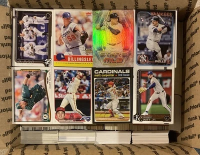 Caja de tarjetas de béisbol de tarifa plana media - Topps Bowman cubierta superior ¡y más! Foto 1 de 2