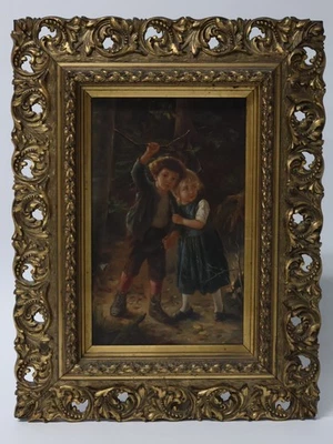 Hänsel und Gretel nach Marie Wunsch Kunstverlag Photografische Union München - Bild 1 von 4