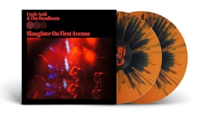 UNCLE ACID & THE DEADBEATS SLAUGHTER ON FIRST AVENUE (ORANGE SPLATTER VINYL) 2LP - Image 1 of 2