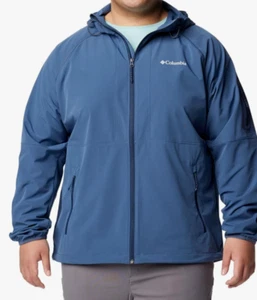 $80 Columbia Tall Heights Hooded Softshell Jacket Hiking Trails (Choose a size) - Picture 1 of 5