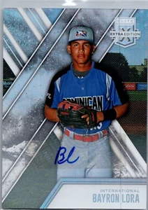 2017 Elite Extra Edition Auto - Bayron Lora - Dominican! - Picture 1 of 2
