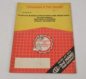 Vintage ATP Transmission & Filter Identifier Wall Hanging Catalog 1979 TH350 C6 - Picture 1 of 9