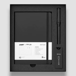 Neolab LAMY Safari All Black Ncode Neo Smart Pen Digital Paper Journal SET - Picture 1 of 5