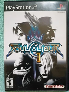 Soul Calibur II (Soul Calibur 2)-Sony PlayStation 2 (PS2)-No Bonus Disc - WORKS - Picture 1 of 5