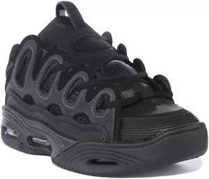 Osiris D3 2001 Chunky Sole Lace Up Skateboard Shoe Black Mens UK 6 - 12 - Picture 1 of 37