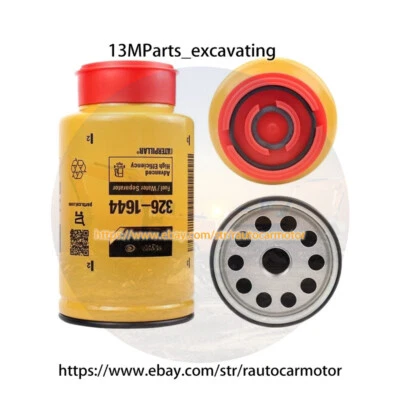 For cat grader 160K 12H 12K 140K 16M 16M3 oil-water separator filter 326-1644 - Image 1 of 3