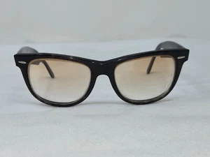 RAY-BAN WAYFARER RB2140 DARK BROWN EYEGLASSES FRAMES ONLY HAND MADE IN ITALY 150 - Picture 1 of 8
