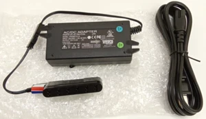 Tresco DC-ELT60-CON Black 12VDC 60W Plug-In Power Supply w/6-Snap Mounting Block - Picture 1 of 16