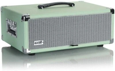 Gator - GR-RETRORACK-3SG - Vintage Amp Vibe Rack Case - 3U - Seafoam Green - Image 1 of 4