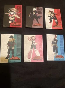 MY HERO ACADEMIA Anime Expo AX 2023 PROMO CARD Complete SET of 6 - Picture 1 of 4