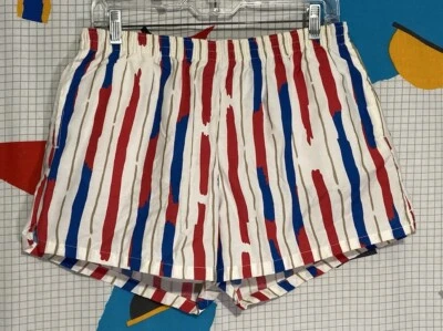 Vintage 70s Jantzen Shorts Mens 36 Swim Trunks Beach Sportswear Disco Geometric - Image 1 of 4