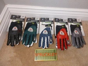 REEBOK NFL BREEZE GRIP ADULT RECEIVER FOOTBALL GLOVES, RF0035, NWT - Picture 1 of 6
