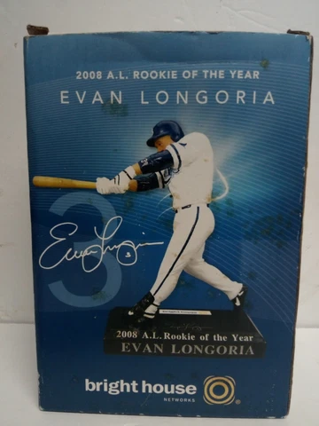 Tampa Bay Rays Evan Longoria Bright House 2008 Rookie of the Year Statue SGA Cover