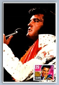 Postcard Vtg People Famous Musician Elvis Presley Singer 4x6 - Picture 1 of 2