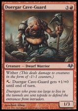 Magic the Gathering MTG Duergar Cave-Guard (51) Eventide   LP