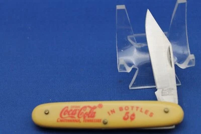 Vintage Coca Cola knife Chattanooga Tn+ 5 cent in Bottles Pocket Knife #E212 - Image 1 of 4