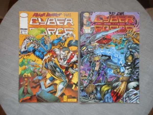 LOT 12 CYBER FORCE (VOIR PHOTO)  VO EN TRÈS BON ÉTAT / VERY FINE - Bild 1 von 6