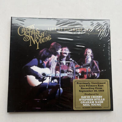 Crosby, Stills, Nash & Young – Live At Fillmore East, 1969 DE CD SEALED - Image 1 of 2