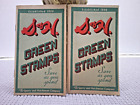 Lot of 2 Unused S & H Green Stamp Books 1959 Buffalo Niagara Falls NY Redemption