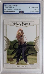 John Daly Signed 2001 Upper Deck Trading Card Autographed PSA/DNA PGA Golf - Picture 1 of 1