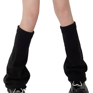Solid Color Knitted Socks Wide Leg,Knee Warmers Leg Socks Lolita JK Dress Decor