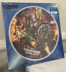Guardians Of The Galaxy Vol 2 Picture Disc Vinyl LP Record - Marvel new sealed - Picture 1 of 2