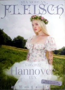MIA MORGAN - 2022 - Plakat - Live In Concert - Fleisch Tour - Poster - Hannover - Picture 1 of 1