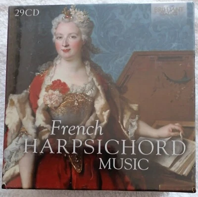Various Composers : French Harpsichord Music CD Box Set 29 discs (2016) Sealed  - Image 1 of 4