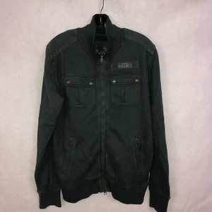 Belstaff Gray Cotton Biker Jacket EUC!! - Picture 1 of 5