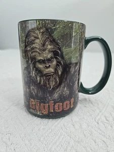 Bigfoot Sasquatch Mug Cup Bigfoot Image In The Woods & The Legend - Picture 1 of 5