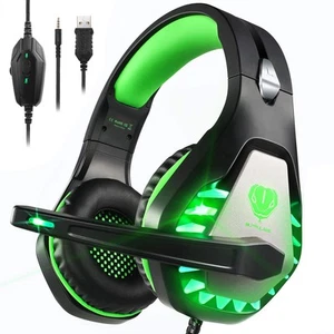 Auriculares para juegos Pacrate con micrófono para PC, PS4, PS5, Switch, Xbox Series... - Imagen 1 de 6