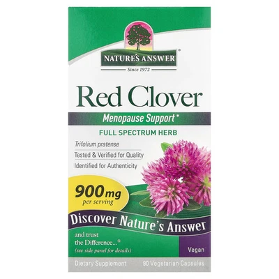 Trébol Rojo, 90 Cápsulas Vegetarianas (450 mg por Cápsula) Foto 1 de 3