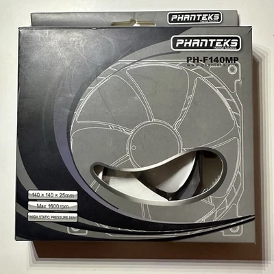 Phanteks PH-F140MP PWM 140mm Case Fan Black - Image 1 of 2