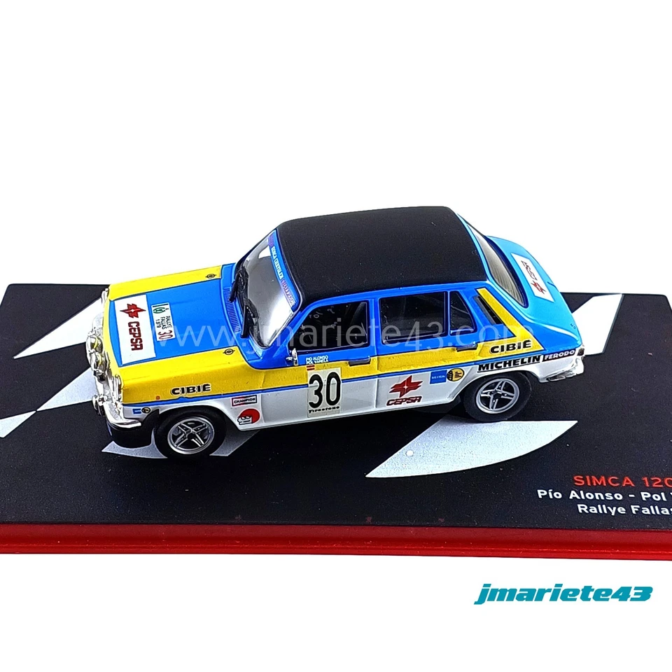 Simca 1200 TI #30 P. Alonso - P. Varela Fallas 1979 1:43 - Immagine 1 di 4