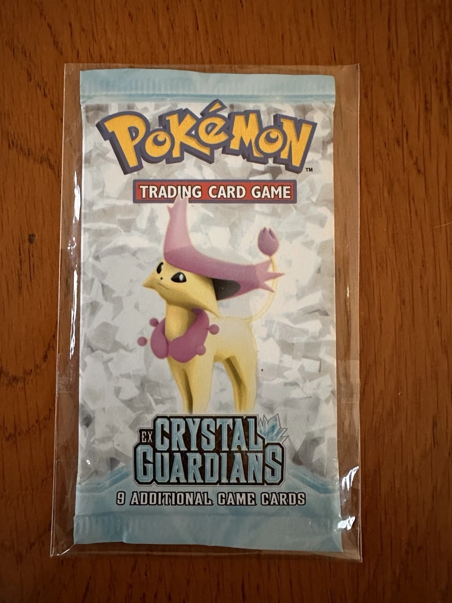 Pokémon TCG EX Crystal Guardians Sealed Collectible Card Game