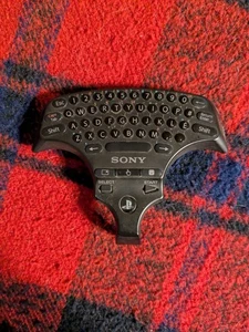 PlayStation 3 Wireless Keypad Keyboard Controller Chat Pad Tested - Picture 1 of 2