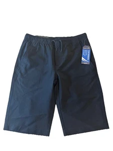 Nautica Youth Boy's Stretch Elastic Waist, 12Reg, Navy, School Uniform Shorts - Picture 1 of 9
