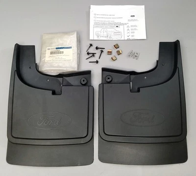 Nuevos protectores contra salpicaduras de guardabarros de rueda delantera originales Ford para Ford Super Duty 17-20 Foto 1 de 4
