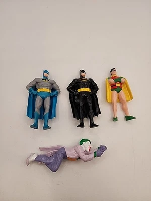 4 figuras clásicas de Batman de colección PVC 1989 Applausos ROBIN PENGUIN JOKER ¡Tapasteles! Foto 1 de 4