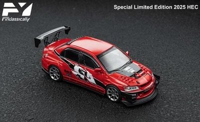 MITSUBISHI Lancer Evo IX - Limited HEC 2025 - FinClassically 1:64 - Immagine 1 di 4