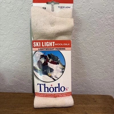 Thorlos Lightweight Padding Ski Light Socks Wool/Silk M 9-12.5 W 10.5-13 - Image 1 of 4
