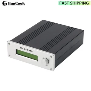 CZE-T251 Trasmettitore FM 0-25W 87-108MHz Mono Stereo PLL Stazione di Trasmissione - Foto 1 di 7