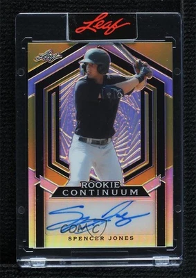 2023 Leaf Metal Continuum /489 Spencer Jones #MC-135 Auto - Image 1 of 2